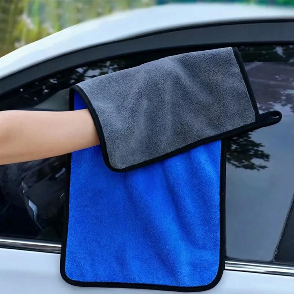 Microfiber Towel Detailing - 1～10枚入り マイクロファイバー製 クリーニングクロス 車用洗車タオル 車内清掃用 ポリッシング用