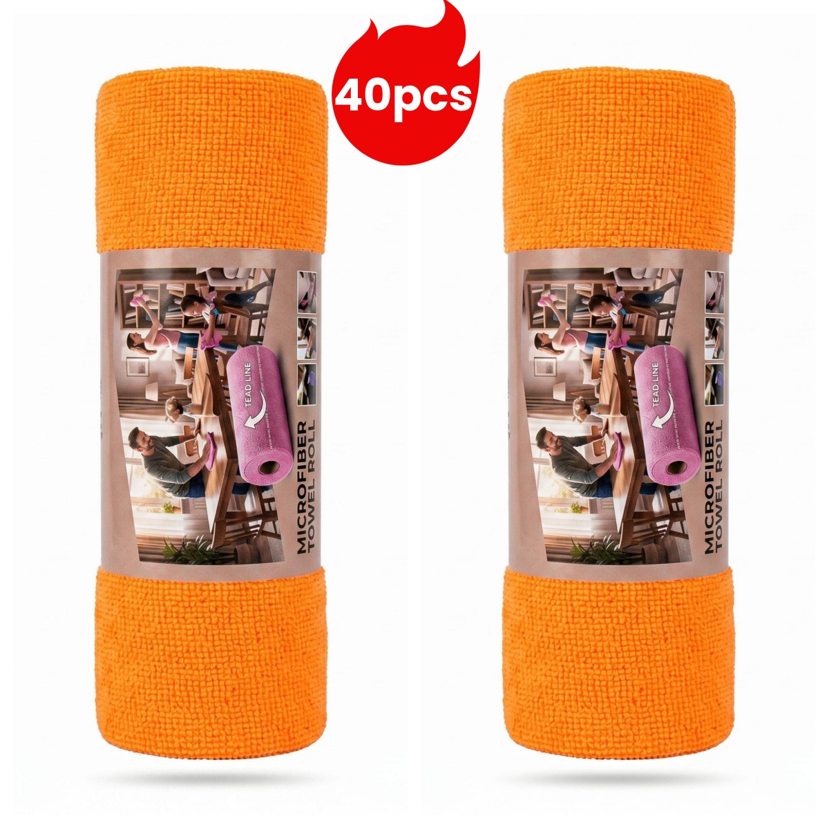 40枚入り/25*25cm 車用タオル、洗車用クロス、ティア - Microfiber Towel Detailing のレビューと価格
