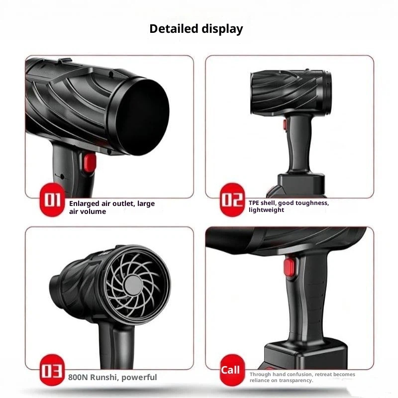 新発売 セール中 コードレスハンドヘルド電動エアブロワー 高 - Dryer Car Blower のレビューと価格