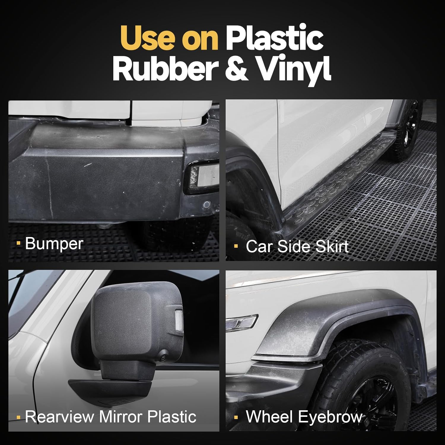 プラスチック修復剤 車のトリム修復剤 セラミッククリスタルコ - Trim Restorer Plastic のレビューと価格