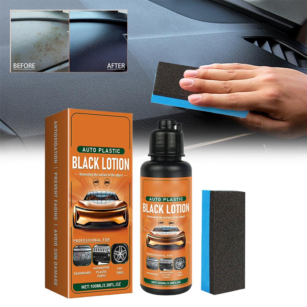 自動車プラスチック修復キット 3-in-1 ブラックトリムリ - Trim Restorer Plastic のレビューと価格