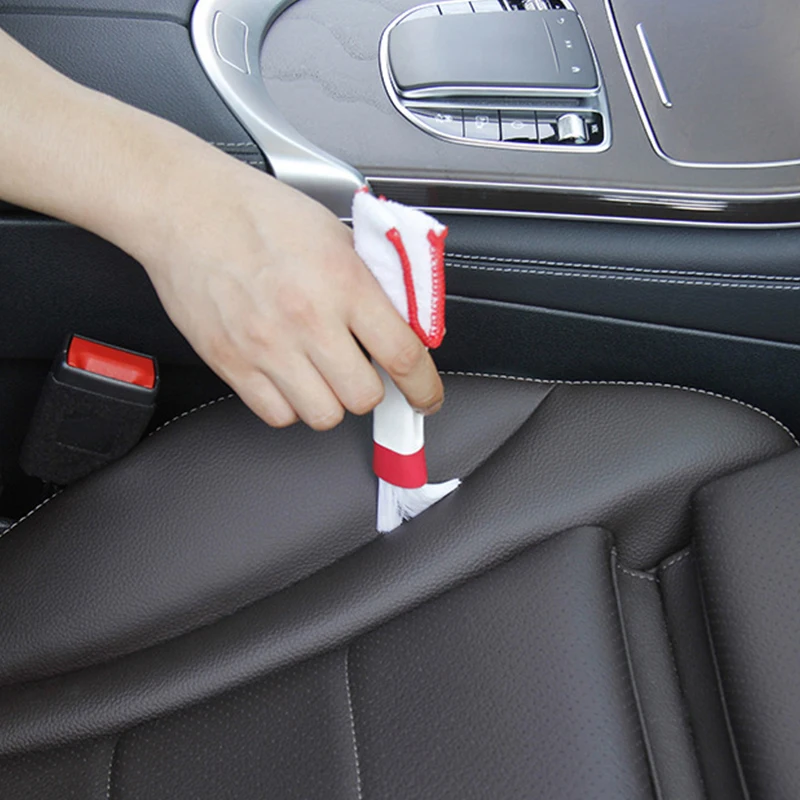 車の換気用の多機能ダブルヘッドブラシ,車内の掃除用のクリーニ - Interior Detailing Kit のレビューと価格