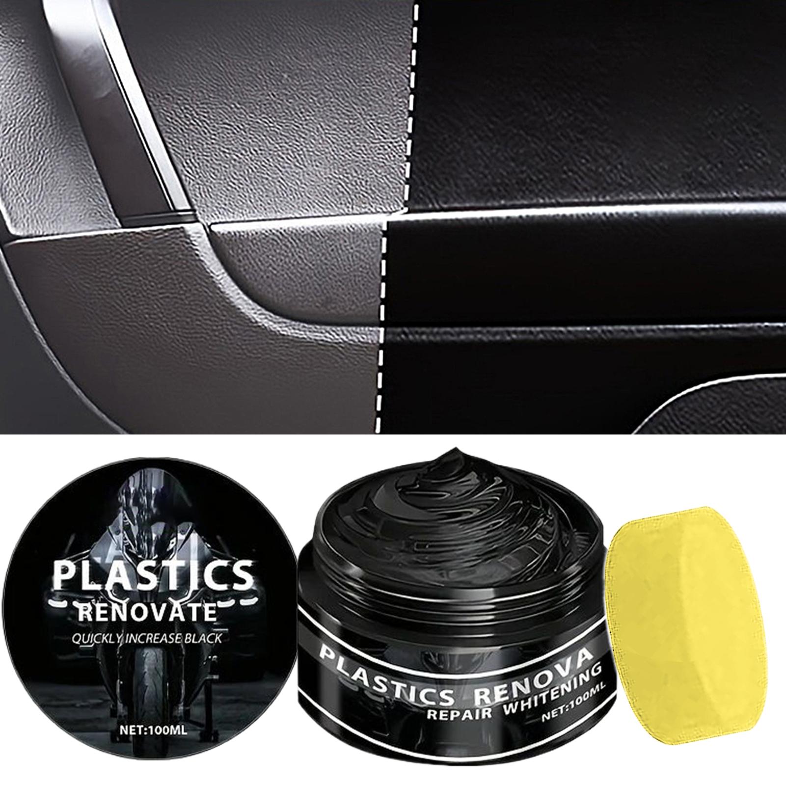 ユニバーサルカーバイクリノベーションワックス100ml 車内 - Trim Restorer Plastic のレビューと価格
