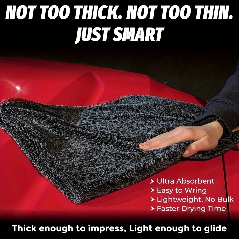 超吸水性カータオル 400GSM マイクロファイバー製乾燥タ - Microfiber Towel Detailing のレビューと価格