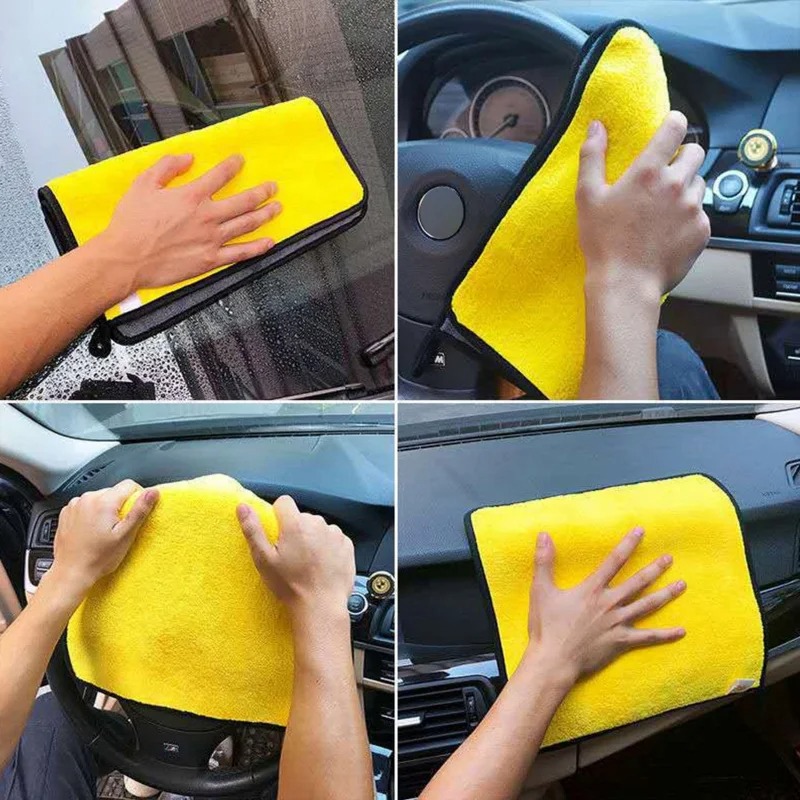 マイクロファイバー製車用クリーニングタオル 超吸収性 糸くず - Microfiber Towel Detailing のレビューと価格