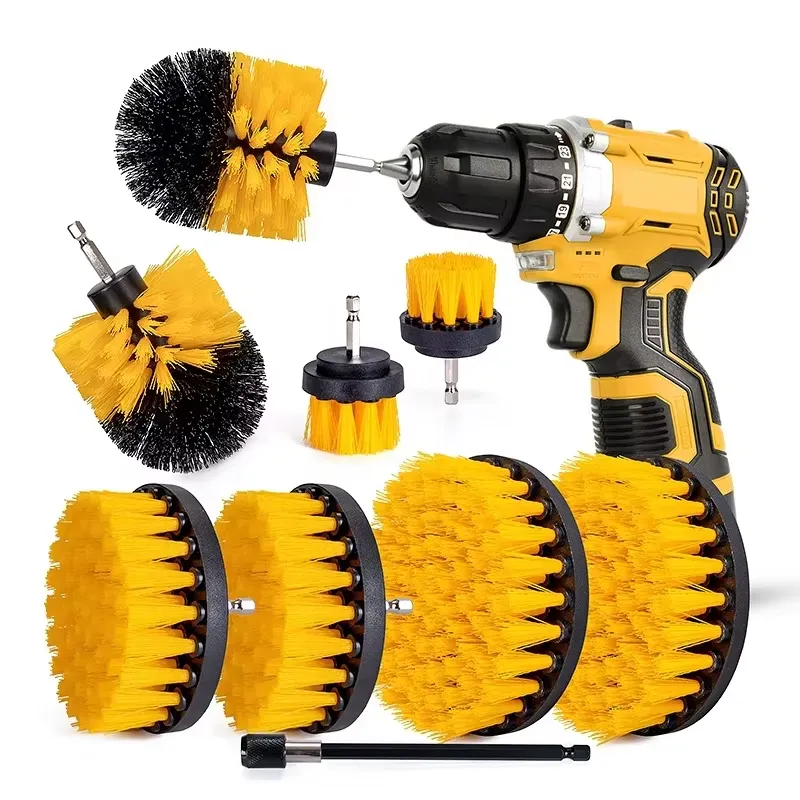 9点セットのカーウォッシュキット。強力な洗浄力で、車の内装と - Dirt Brush Interior のレビューと価格
