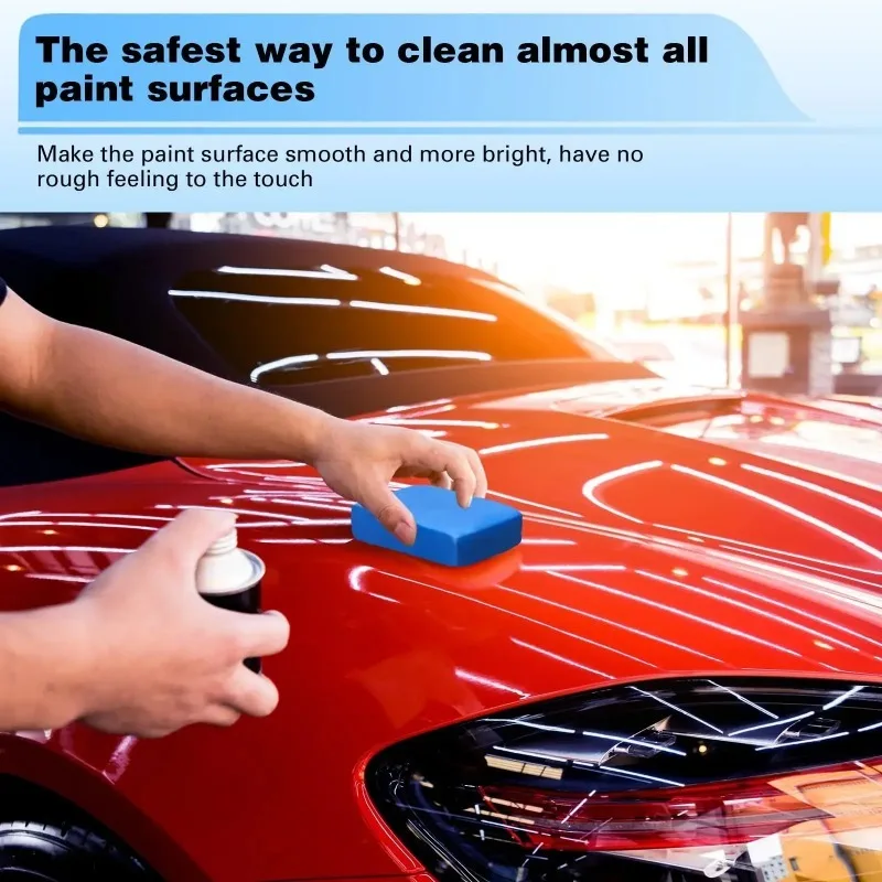 1/2個入り 車用クリーニングクレイバー 洗車泥 車のディテ - Clay Bar Lubricant のレビューと価格